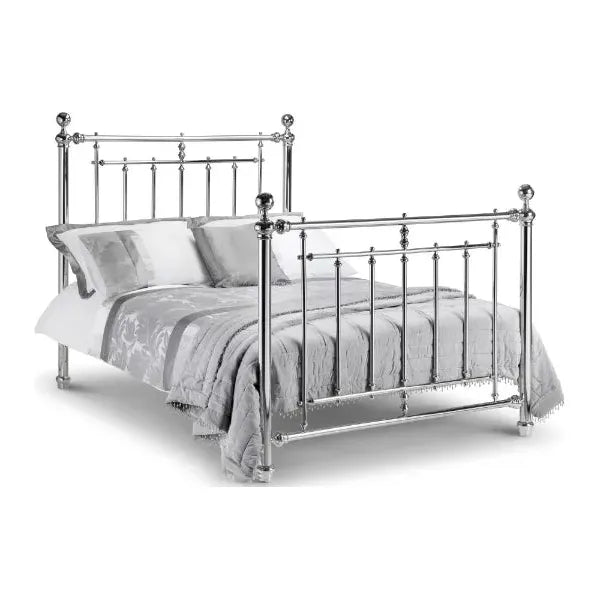 Julian Bowen Empress Chrome Metal Bed Frame - EMP001