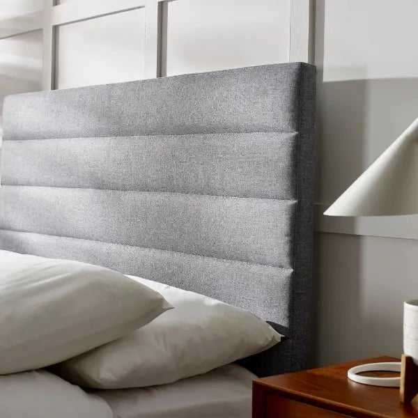 Julian Bowen Merida Lift-Up Storage Bed in Grey Linen - MER301