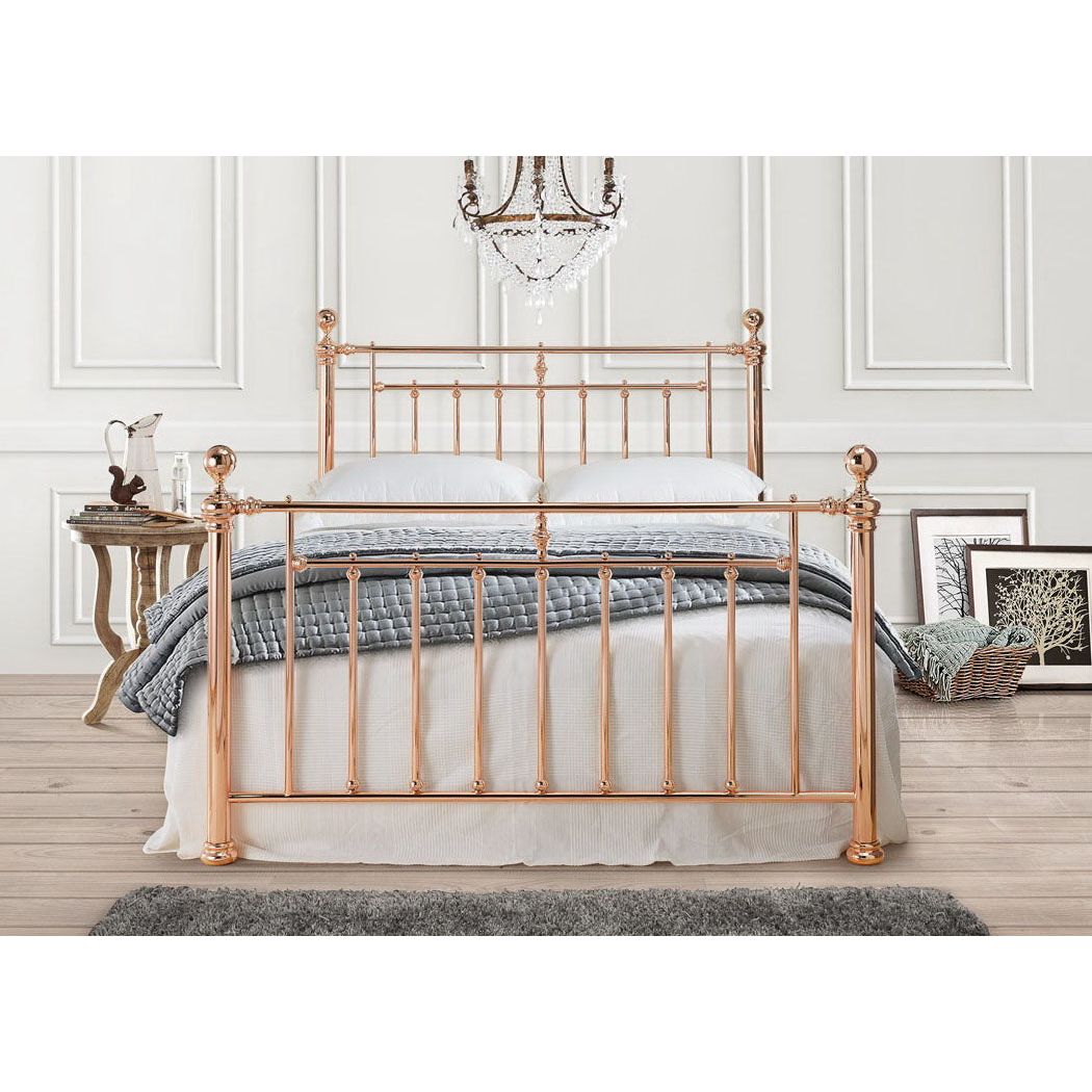 Time Living Alexander Metal Bed Frame - ALE46BLK