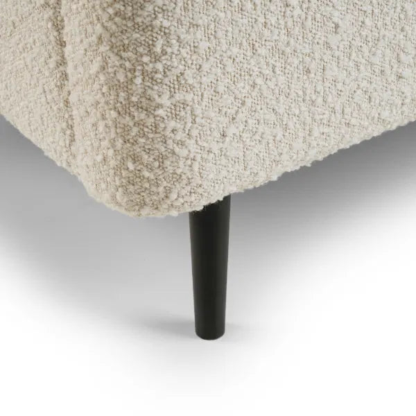 Julian Bowen Eden Boucle Fabric Bed - Ivory