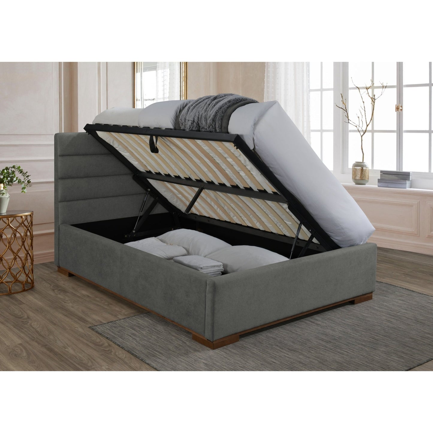 Time Living Mayfair Ottoman Storage Bed - MAY46DGOTT
